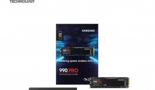 SAMSUNG 990 Pro 1TB NVMe M.2 Gen.4 Solid State Drive
